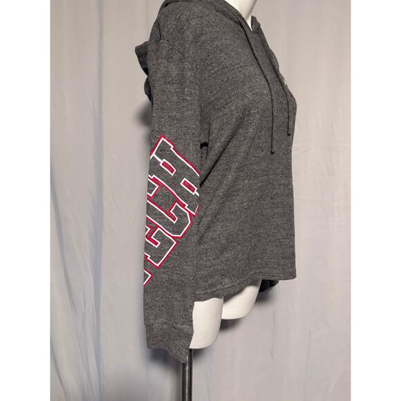 Victoria’s Secret PINK Texas Tech TT Hoodie Gray - M - Picture 5 of 7